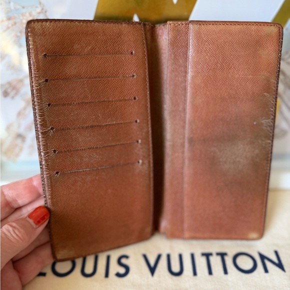 Louis Vuitton Vintage Monogram Long Wallet Checkbook - Picture 13 of 14